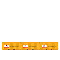 Samudera_ID logistics container cargo logistik Sticker
