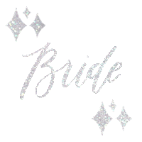 seaairuh sparkle bride bachelorette ciara Sticker