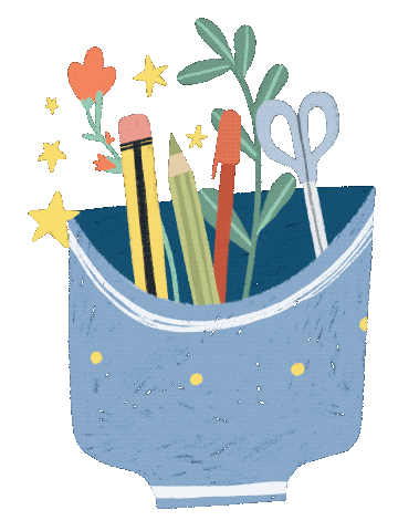 Illustration Work Sticker by Qualcosa di Erre
