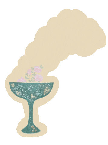 All Day Flowers Sticker