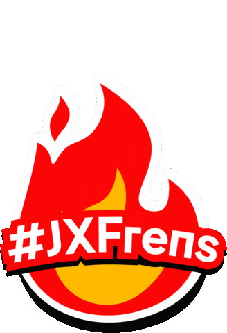 jxboard fire jakarta api jxb Sticker
