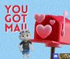 Love You Heart GIF by Zhot