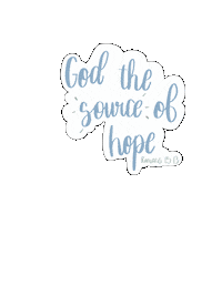 Jesus Hope Sticker by Lane Of Roses