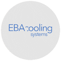 Eba_Cooling cool spin circle frozen Sticker