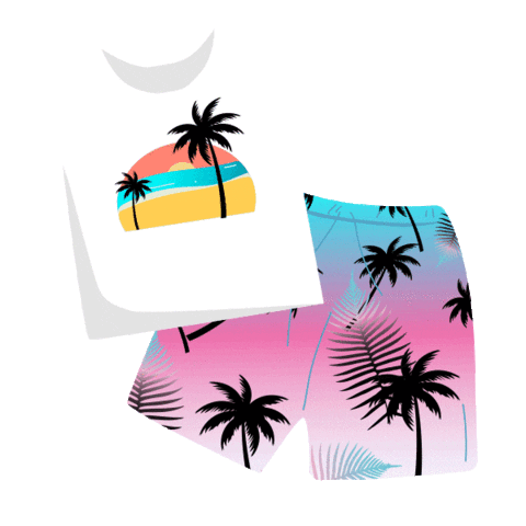 Party Summer Sticker by SHEIN