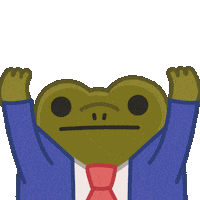 Frog Robert Sticker