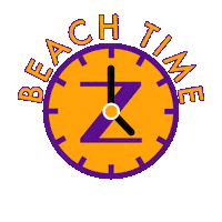 Beach Time Sticker by Zoom Tan