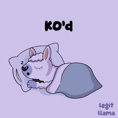 Sleepy Out Cold GIF by VeeFriends