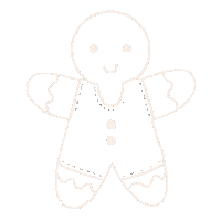 Art Christmas Sticker