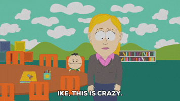 surprise shock GIF by South Park 