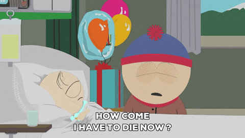 sad stan marsh GIF by South Park 