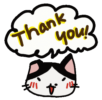 Thanks Sticker by yomoyeah