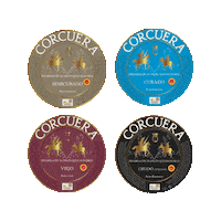 QuesosCorcuera life cheese quesos manchego Sticker