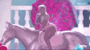 nicki minaj horse GIF by BET Awards