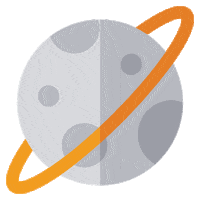 unidcom space universe planet unid Sticker