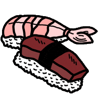 Food Illustration Sticker