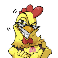 Mobile Game Chicken Sticker by Official PUBG MOBILE