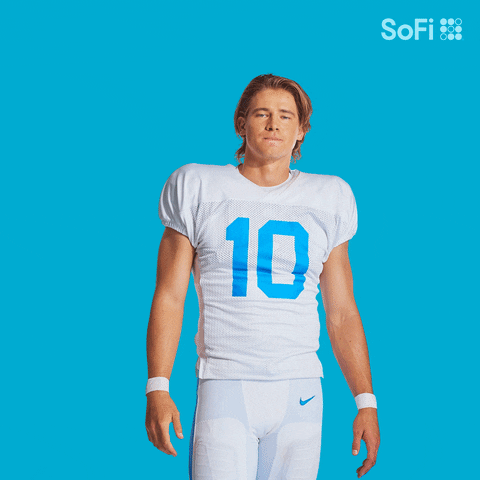 Justin Herbert Football GIF by SoFi