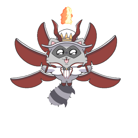 Jakeinaflannel giphyupload fire devil oc Sticker