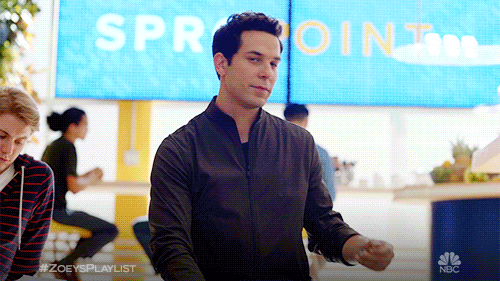 zoeysplaylist giphyupload nbc chemistry zoeys playlist GIF