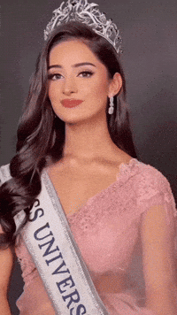 Miss Universe Wink GIF