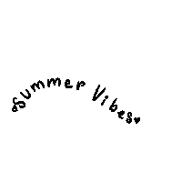Summer Vibes Sticker