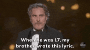 Joaquin Phoenix Oscars GIF by The Academy Awards