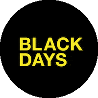 Black Friday Blackdays Sticker by Portobello