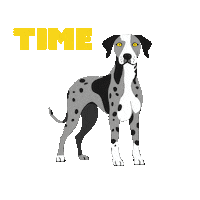 Great Dane Dog Sticker by Underdog