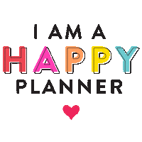 The_Happy_Planner happy heart mood taphere Sticker