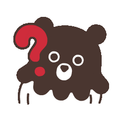 Lovetakokuma giphyupload why 問號 Sticker