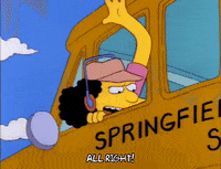 Gesturing Season 3 GIF by The Simpsons