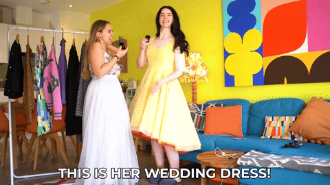 Best Friends Bride GIF by HannahWitton
