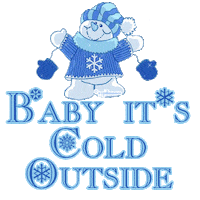 Cold Outside Sticker
