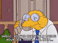 Heat Wave Summer GIF by The Simpsons