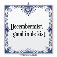 December Mist GIF by Tegelspreuken.nl