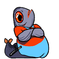 Watch Out Fish Sticker