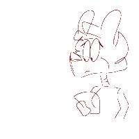 SQUIGGLSSSS wevetripled Sticker