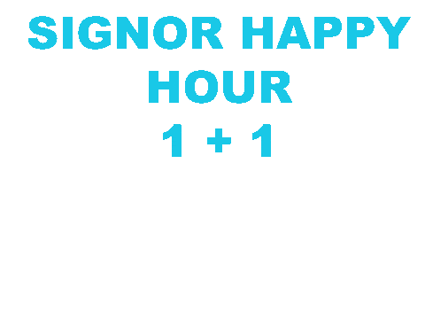 1 1 signor Sticker by signorbistro