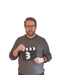 Action Rating Sticker by Yellow Tuxedo