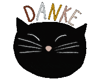 Danke Sticker by Lea