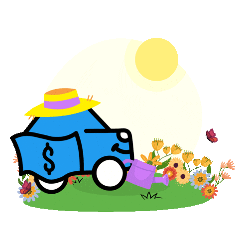 Spring Season Flowers Sticker by Wheelzy