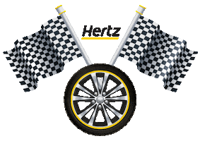 william byron race Sticker by Hertz Car Rental