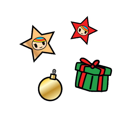 Merry Christmas Sticker by tokidoki