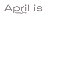 Sexual Assault April Sticker by National Sexual Violence Resource Center