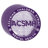 acsmentalhealth logo mental health assyrian chaldean Sticker