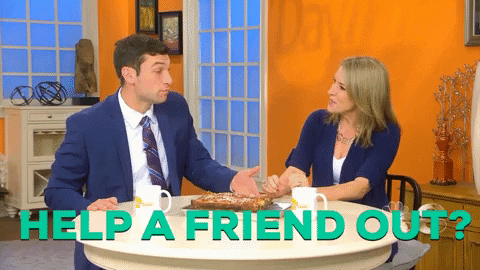 Could You Please GIF by Awkward Daytime TV