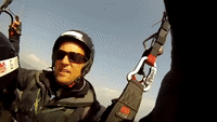 Thrill Seeker Has High Flying Experience Parahawking