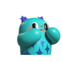 mintmon love emoji shy cactus Sticker