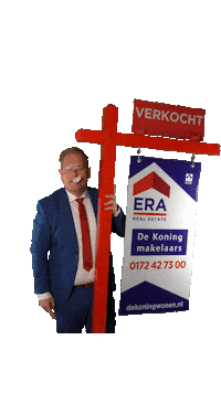 Makelaar Sticker by dekoningmakelaars
